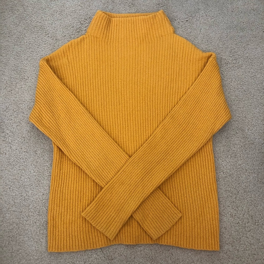SALE! BP Yellow Knit Turtleneck Sweater